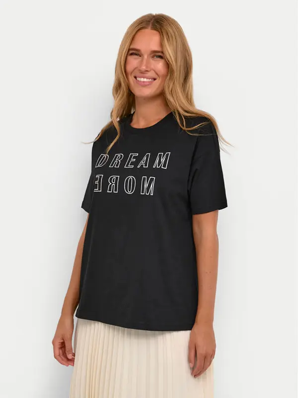 Kaffe Kaffe T-shirt Jenny 10508462 Crna Regular Fit