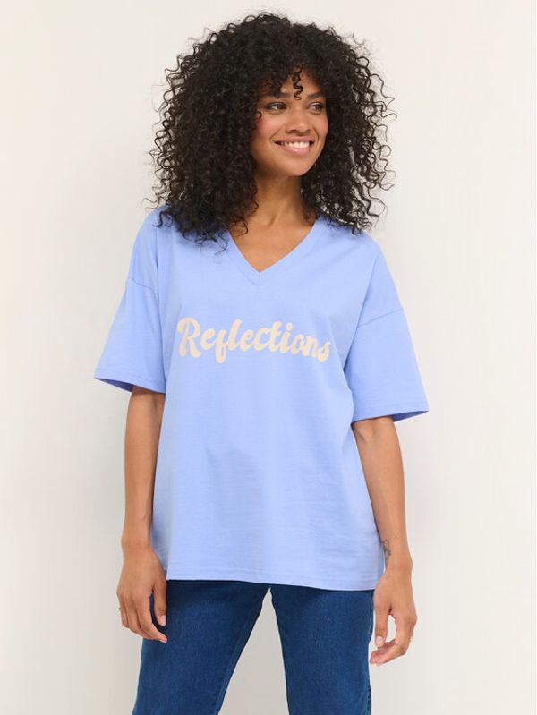Kaffe Kaffe T-shirt Julia 10507171 Plava Loose Fit