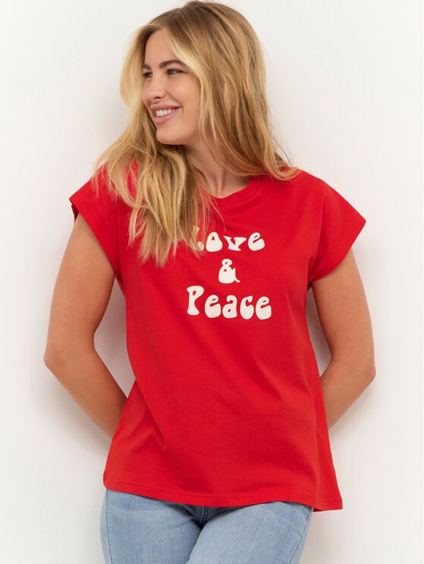 Kaffe Kaffe T-shirt Yrma 10507285 Crvena Loose Fit