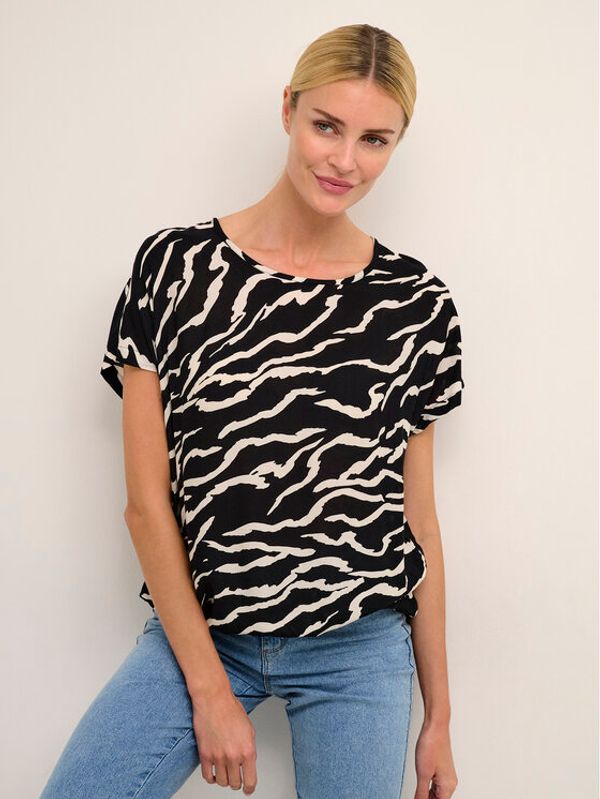 Kaffe Kaffe Top Somia 10507383 Crna Regular Fit