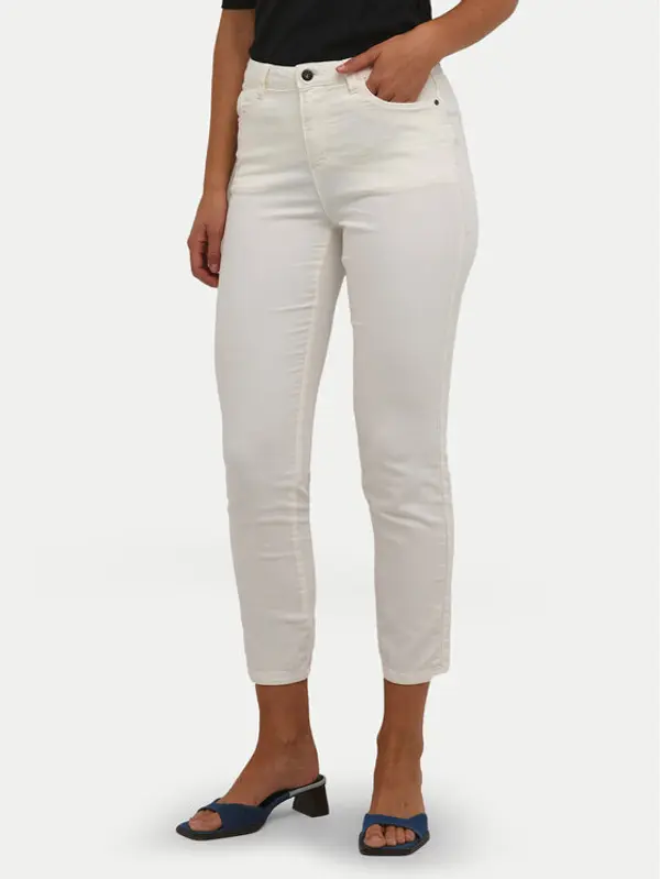 Kaffe Kaffe Traperice Zelina 10506253 Écru Slim Fit
