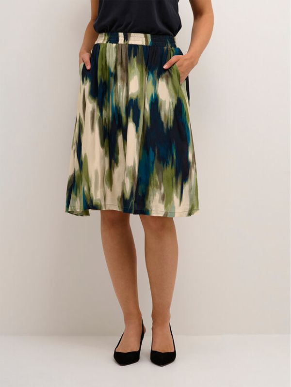 Kaffe Kaffe Trapez suknja Drylia 10507588 Šarena Regular Fit