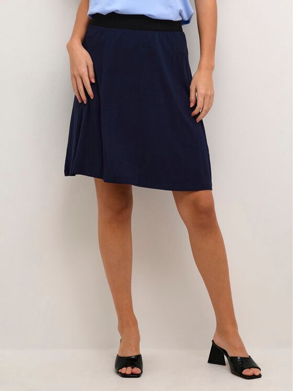 Kaffe Kaffe Trapez suknja Wille 10504833 Tamnoplava Regular Fit