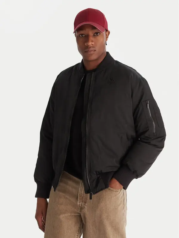 Kappa Kappa Bomber Opilio 311M7EW Crna Regular Fit