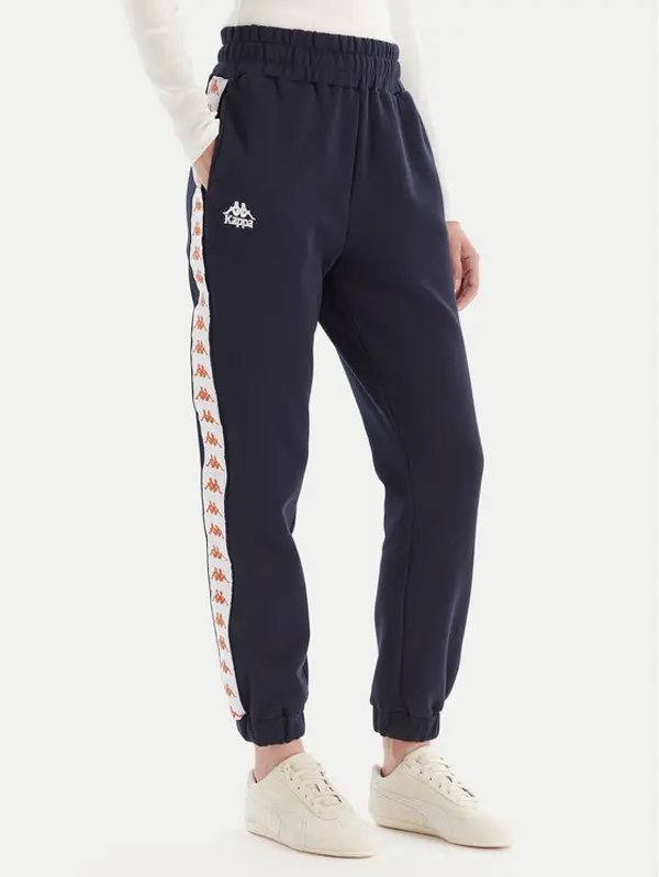 Kappa Kappa Donji dio trenerke 311M8HW R10 Tamnoplava Regular Fit