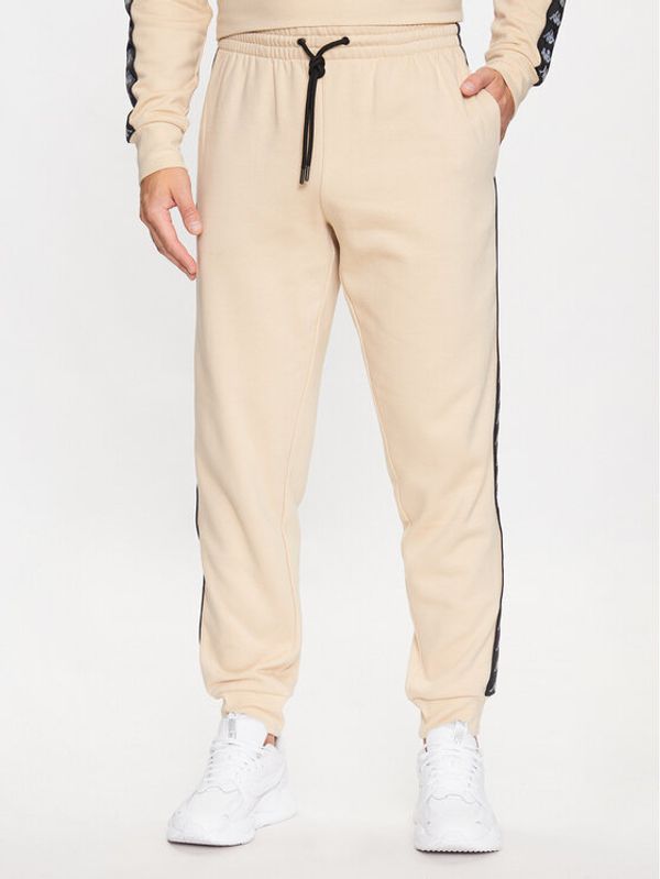 Kappa Kappa Donji dio trenerke 313014 Smeđa Regular Fit