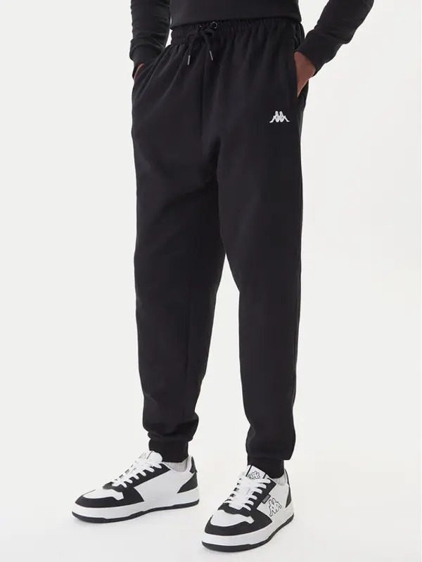 Kappa Kappa Donji dio trenerke 351Y41W 005 Crna Regular Fit