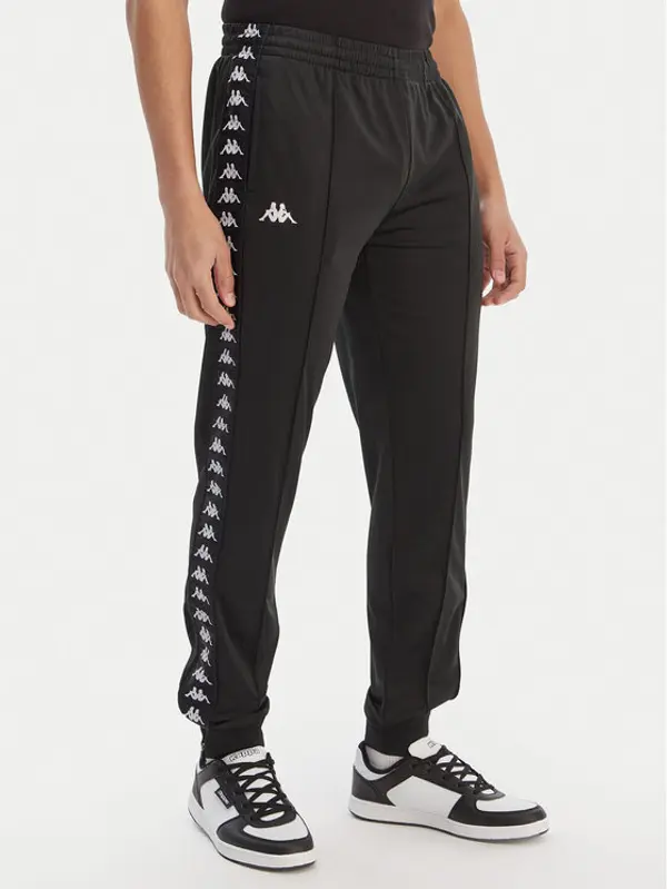 Kappa Kappa Donji dio trenerke Banda Rastoria 303KUC0 Crna Slim Fit