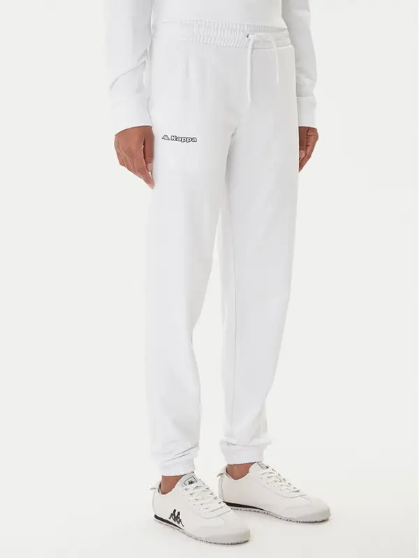Kappa Kappa Donji dio trenerke Festa 331M34W Bijela Regular Fit