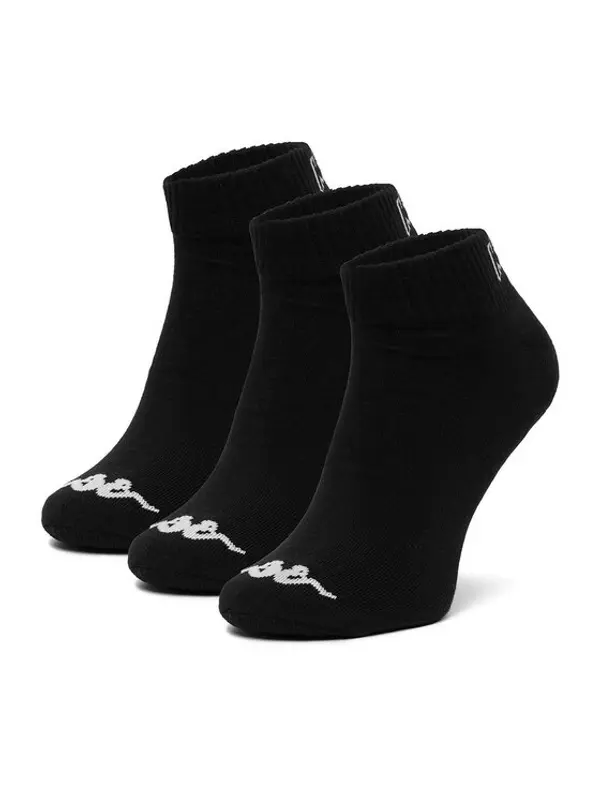 Kappa Kappa Duge čarape CEO_KR_GOAL_SS26 (3-PACK) Crna