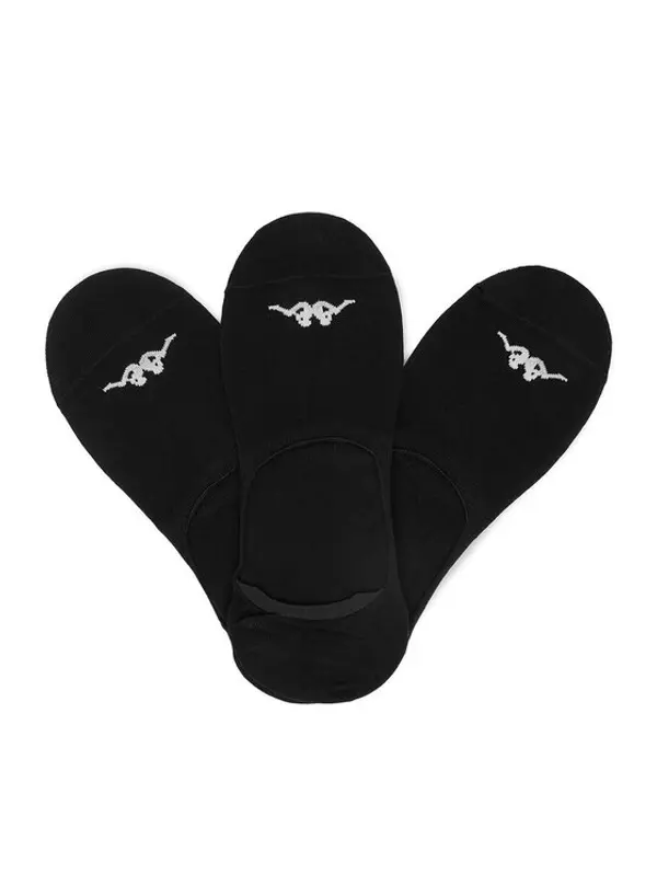 Kappa Kappa Duge čarape CEO_KR_LOST_SS26 (3-PACK) Crna