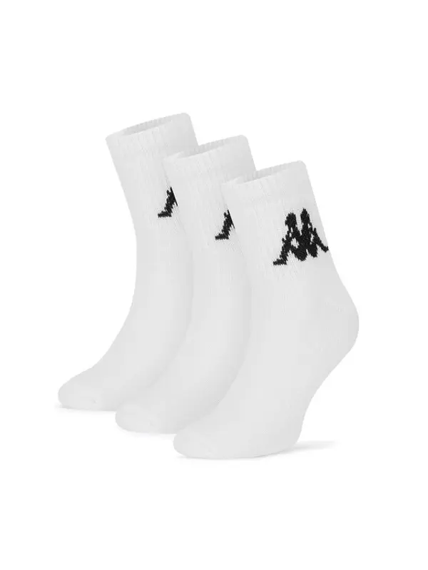 Kappa Kappa Duge čarape Z4444_AW24 (3-PACK) Bijela
