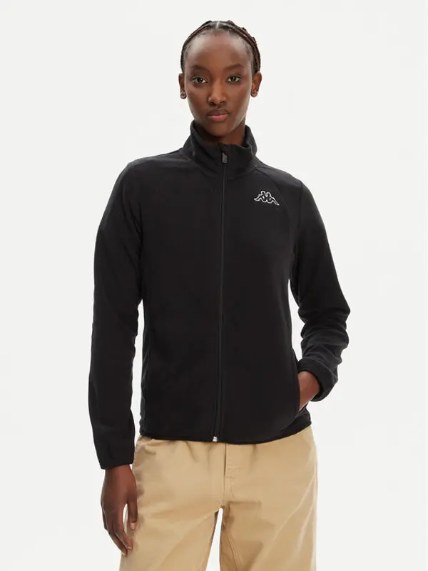 Kappa Kappa Flis Savaux 341P7KW Crna Regular Fit