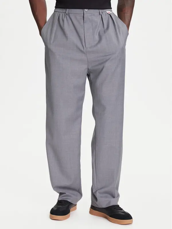 Kappa Kappa Hlače 62131TW Siva Regular Fit