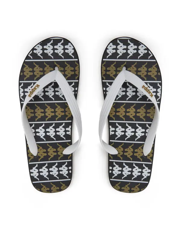 Kappa Kappa Japanke 371D2UW White - Black - Green Military Šarena