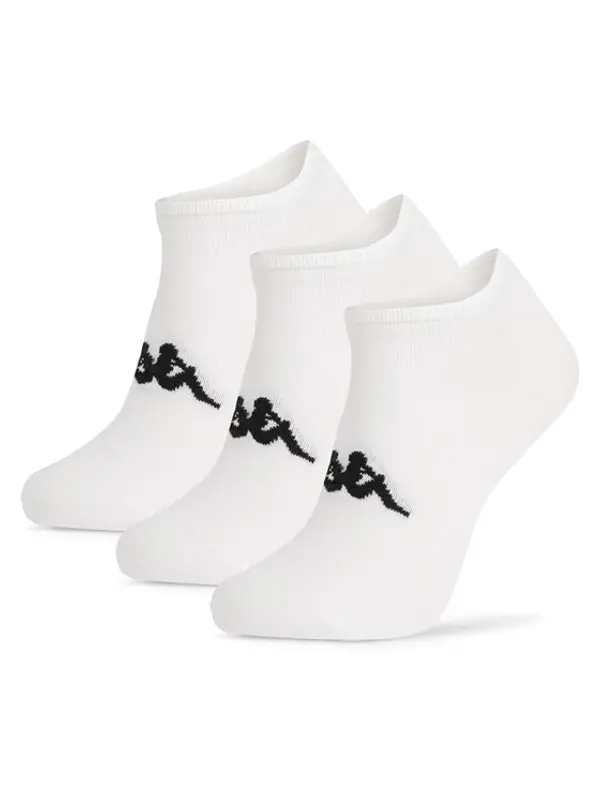 Kappa Kappa Kratke čarape Z4441 AW24 (3-PACK) Bijela