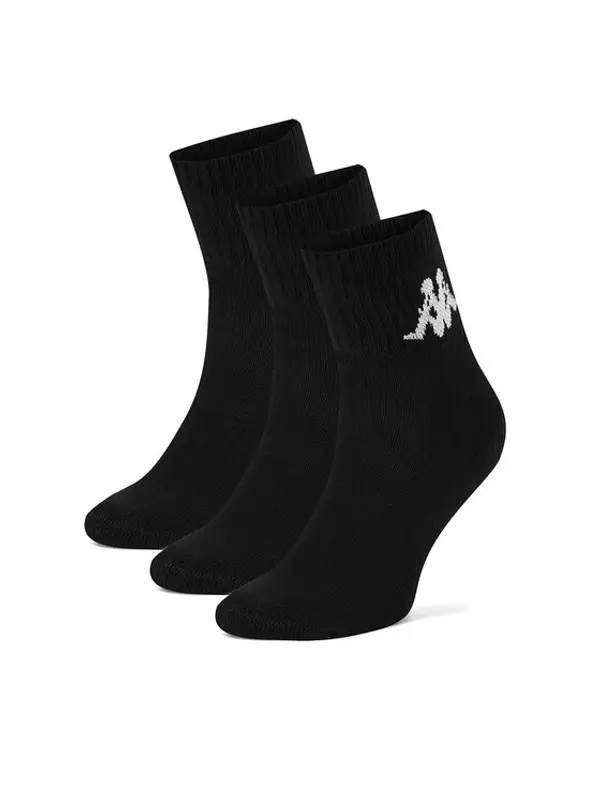 Kappa Kappa Kratke čarape Z4444_AW24 (3-PACK) Crna