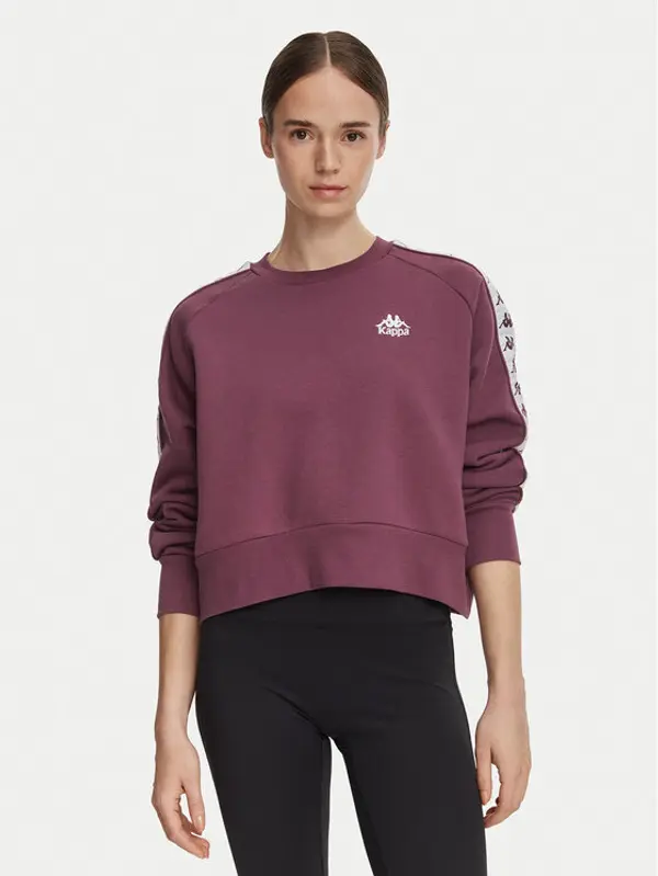 Kappa Kappa Majica dugih rukava 222 Banda Marbella 2 311U1TW Ljubičasta Regular Fit