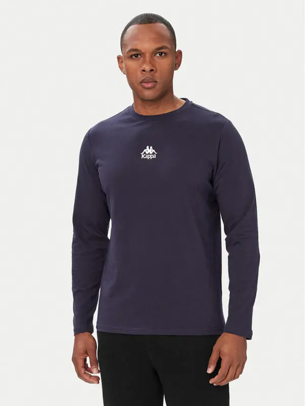 Kappa Kappa Majica dugih rukava 382J2RW Tamnoplava Regular Fit