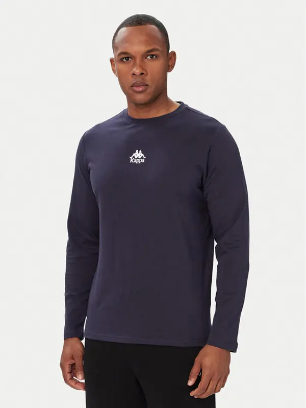 Kappa Kappa Majica dugih rukava 382J2RW Tamnoplava Regular Fit