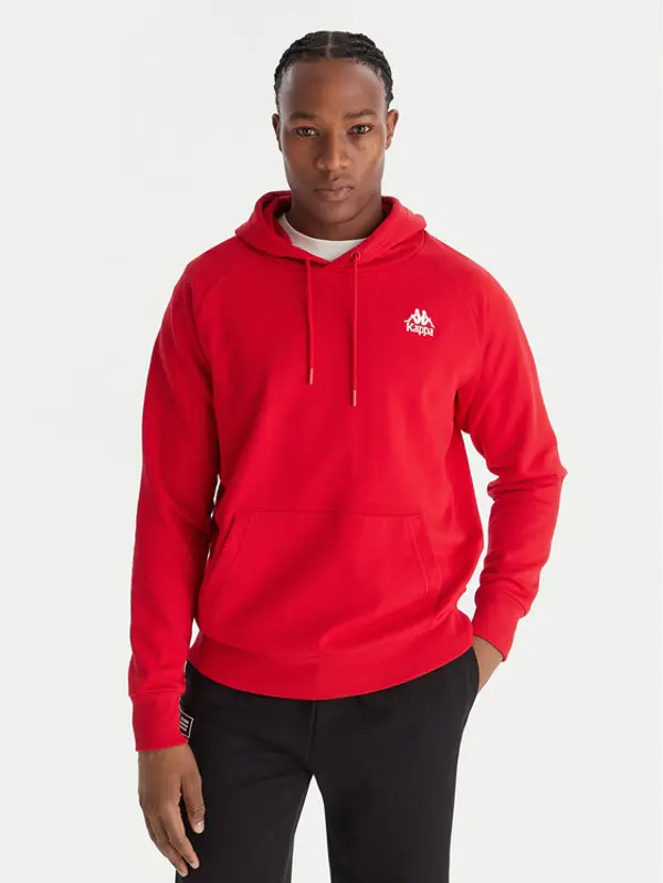 Kappa Kappa Majica dugih rukava Authentic 321W7GW Crvena Regular Fit