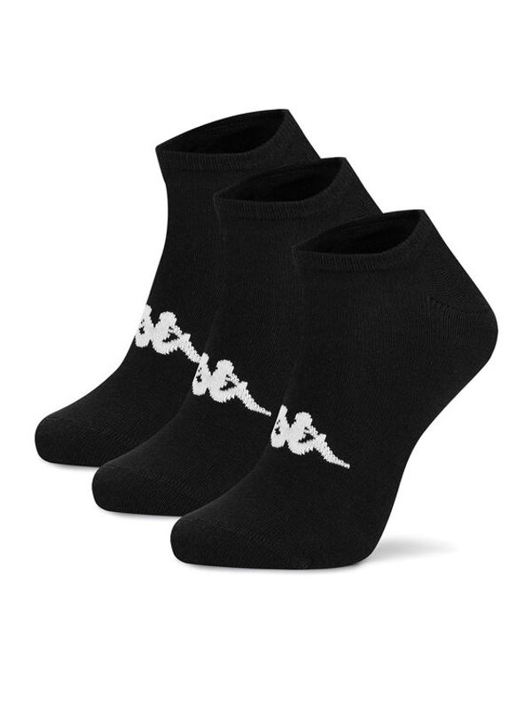 Kappa Kappa Muške visoke čarape Z4441_AW24 (3-PACK) Crna