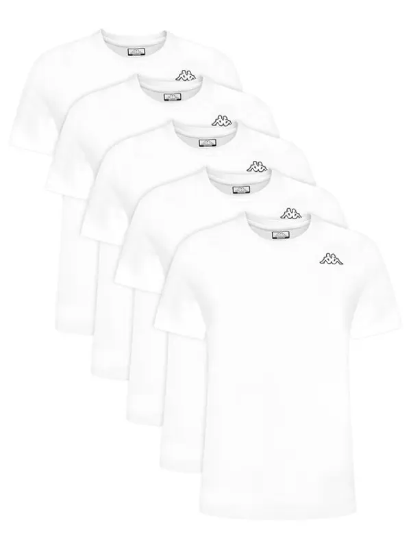 Kappa Kappa Set t-shirt majica﻿ Logo Myrto 322563W Bijela Regular Fit