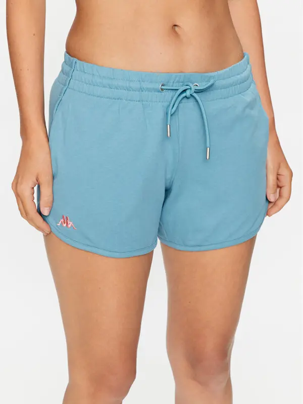 Kappa Kappa Sportske kratke hlače 313037 Plava Regular Fit