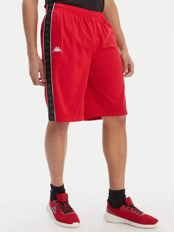 Kappa Kappa Sportske kratke hlače Banda Treadwellz 304KQ20 Crvena Regular Fit
