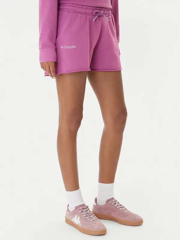 Kappa Kappa Sportske kratke hlače Fefra 351K2RW Ljubičasta Regular Fit