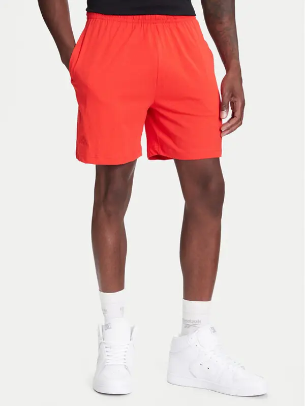 Kappa Kappa Sportske kratke hlače Logo Korpo Cabas 303HZE0 Crvena Regular Fit