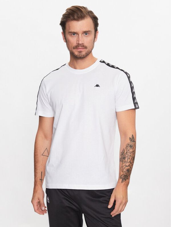 Kappa Kappa T-shirt 312006 Bijela Regular Fit