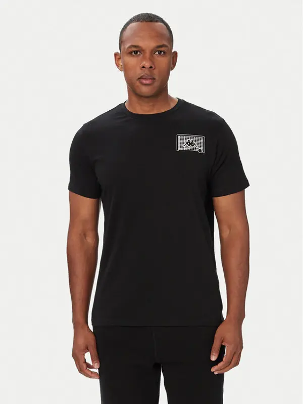 Kappa Kappa T-shirt 322P14W Crna Regular Fit