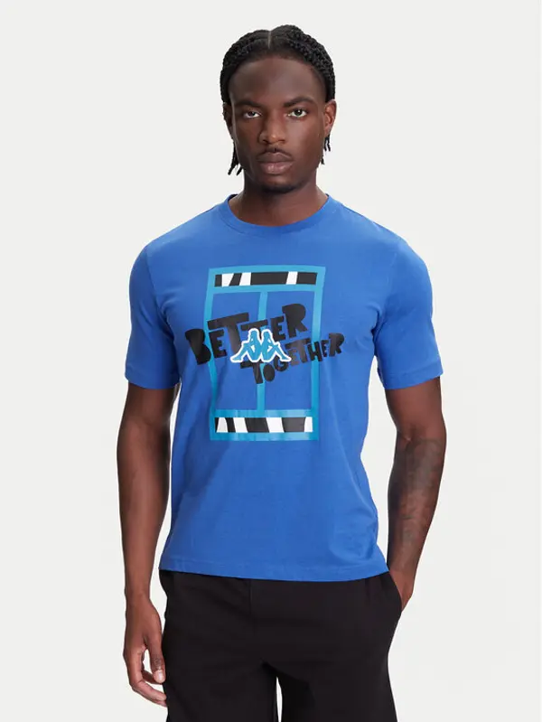 Kappa Kappa T-shirt 351U8JW 741 Plava Regular Fit