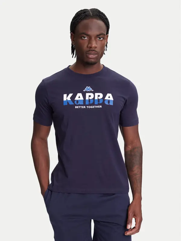 Kappa Kappa T-shirt 351U8KW 193 Tamnoplava Regular Fit