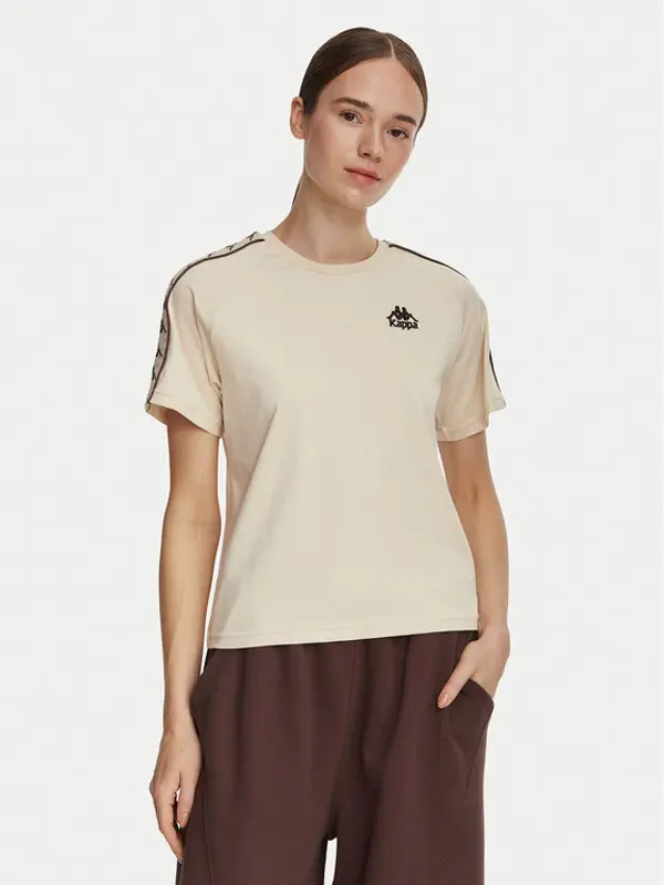 Kappa Kappa T-shirt 371U6WW Bež Regular Fit