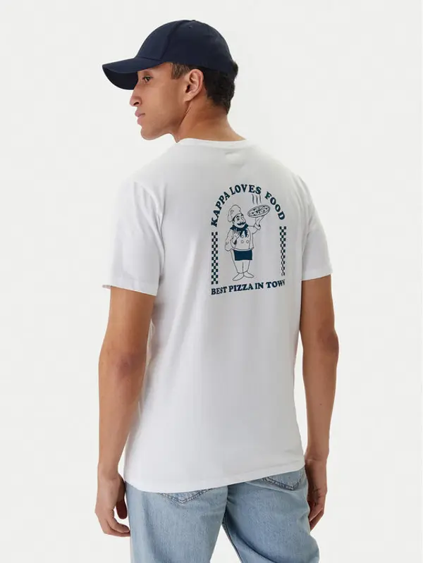 Kappa Kappa T-shirt Ichico 37276JW Bijela Regular Fit