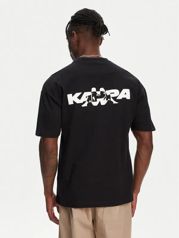 Kappa Kappa T-shirt Nyle 351S5GW Crna Regular Fit