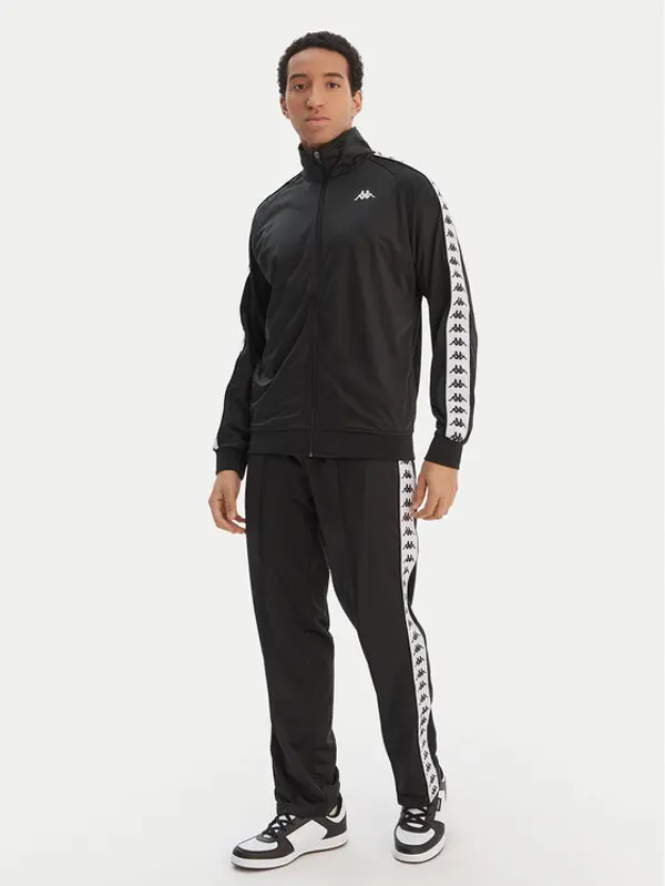 Kappa Kappa Trenerka 3500060 Crna Regular Fit