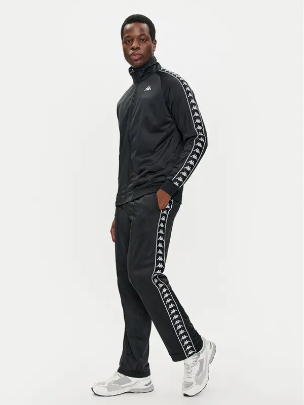 Kappa Kappa Trenerka 3500060 Crna Regular Fit