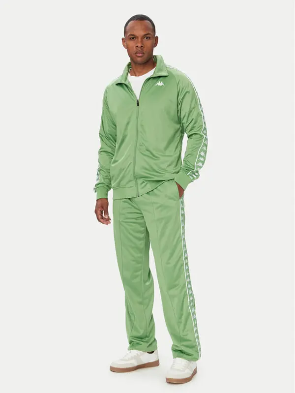 Kappa Kappa Trenerka 3500060 Zelena Regular Fit