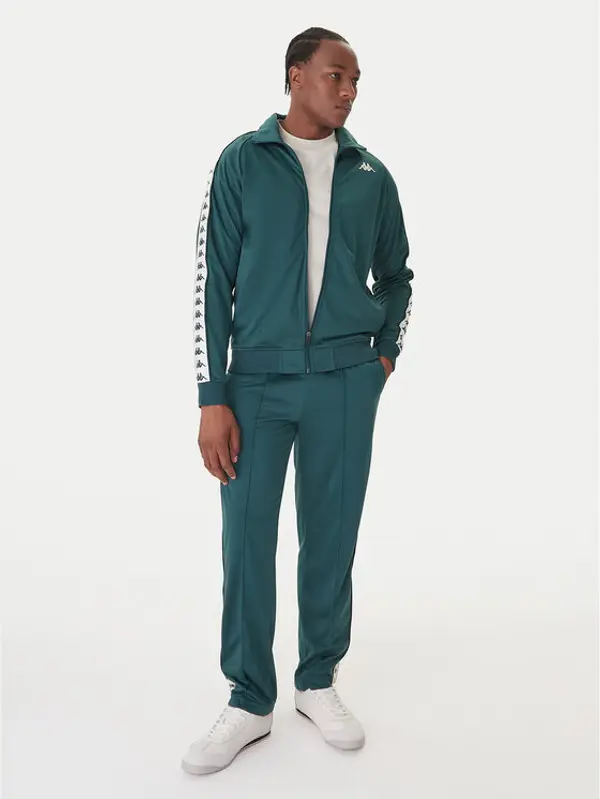 Kappa Kappa Trenerka 3500060 Zelena Regular Fit