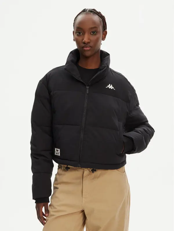 Kappa Kappa Zimska jakna Authentic Gasita 371F65W Crna Oversize