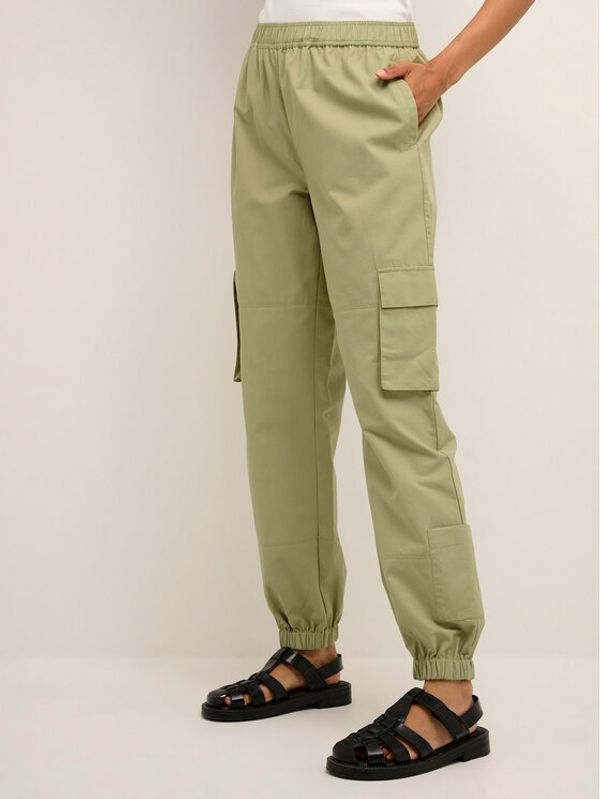 Karen by Simonsen Karen by Simonsen Hlače Henley 10104316 Zelena Baggy Fit