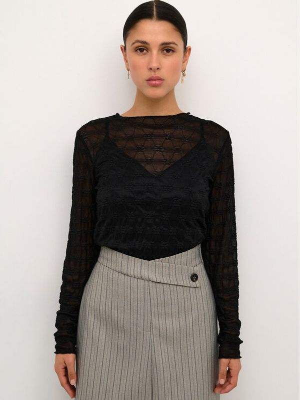 Karen by Simonsen Karen by Simonsen Majica Kirstinekb 10104601 Crna Feminine Fit