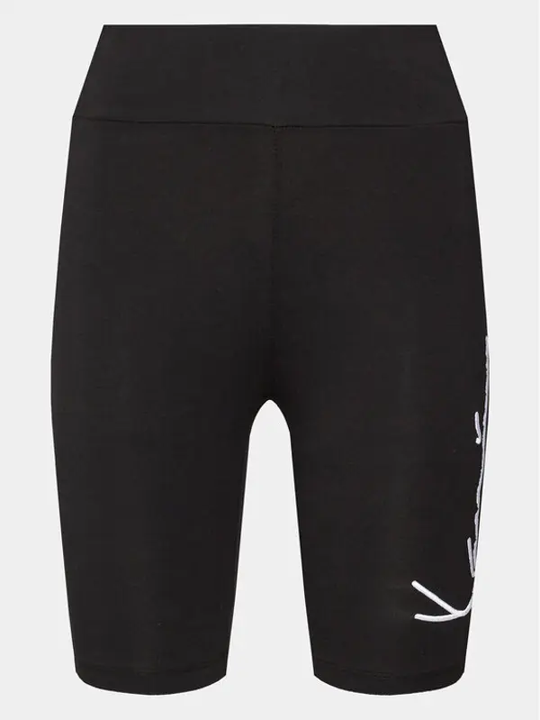 Karl Kani Karl Kani Biciklističke hlače Signature Essential Cycling 61040008 Crna Slim Fit