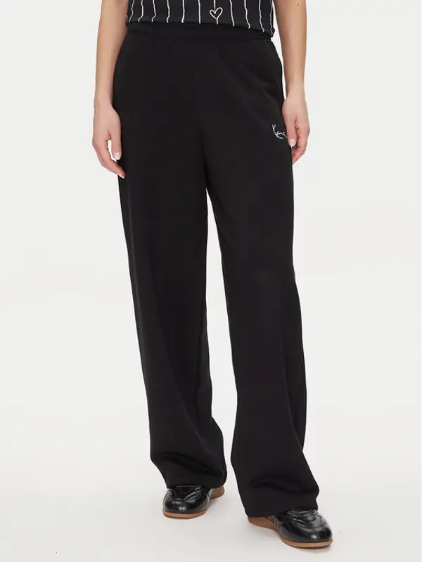 Karl Kani Karl Kani Donji dio trenerke Signature Os 61030062 Crna Relaxed Fit