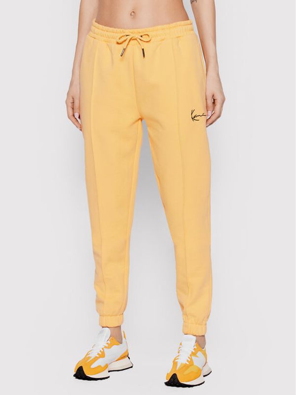 Karl Kani Karl Kani Donji dio trenerke Small Signature 6103026 Narančasta Regular Fit