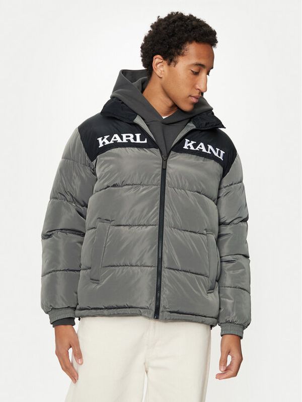 Karl Kani Karl Kani Pernata jakna Retro Essential 60760013 Siva Regular Fit