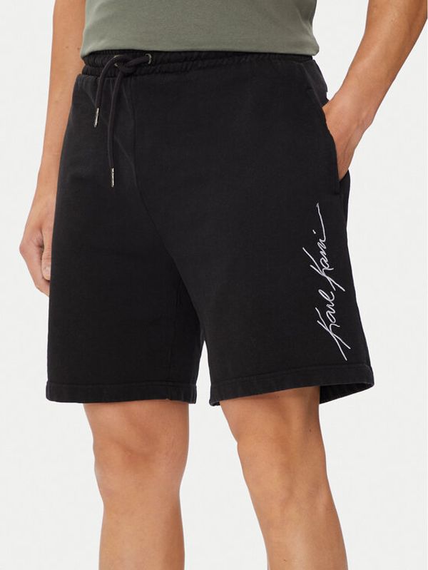 Karl Kani Karl Kani Sportske kratke hlače Autograph 6013784 Crna Regular Fit